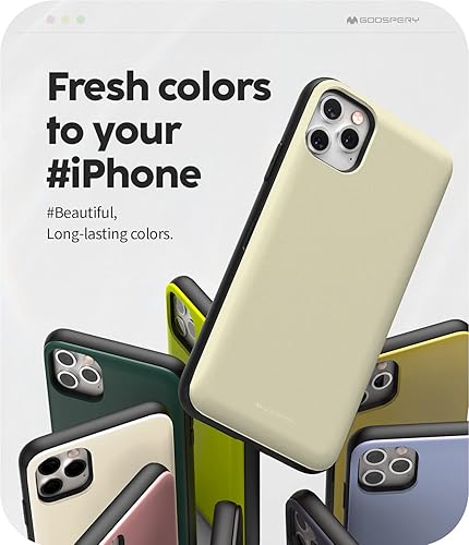 Miniatura 32 de GOOSPERY Parachoques magnético para puerta compatible con iPhone 11 Pro Max, tarjetero tipo cartera con imán fácil de cierre automático, protección