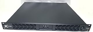 CVR D-3302 Series Professional Power Amplifier One Space 3300 Watts x2 at 8Î© BLK