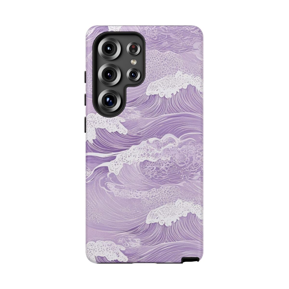 Coque Galaxy S25 Ultra motif vagues finition mate premium - 5