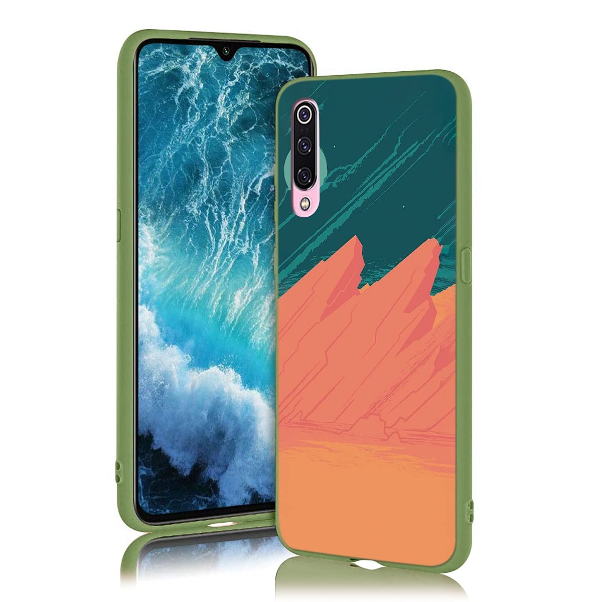 Custodia Yoedge Per Xiaomi Redmi Note 8 Pro – Cover Morbida In Silicone TPU Con Disegno Alpaca – Antiurto Sottile
