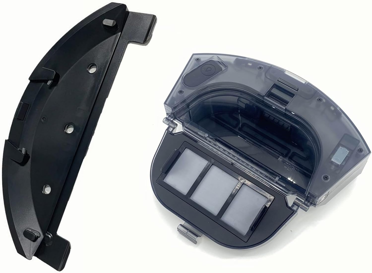 Water Tank, Compatible For Proscenic，M8 M8pro，Wet Mop Board Commop Holder Replacement Parts(B)