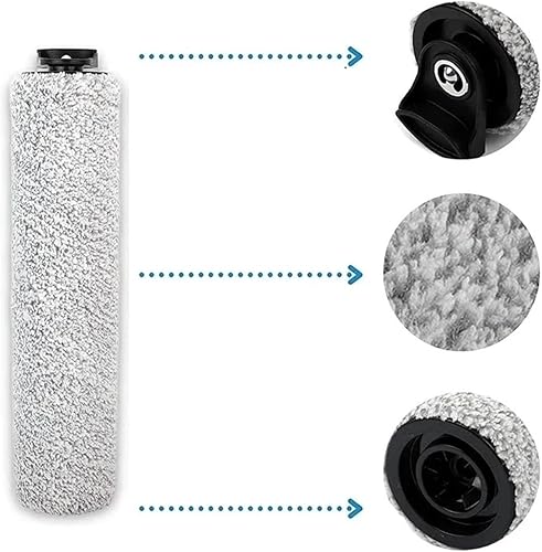 Miniatura 3 de McbeAn Cepillo principal de rodillo, compatible con Tineco, compatible con aspiradora IFloor 3 Breeze S3, cepillo de rodillo seco y húmedo, cepillo