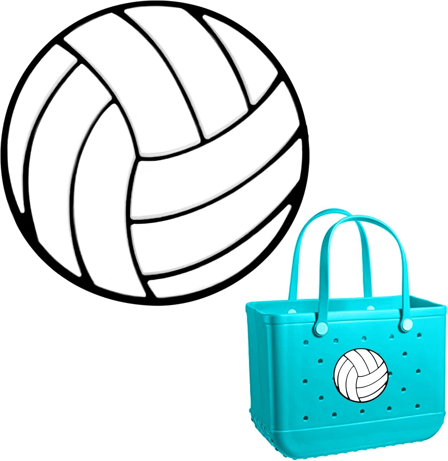 Charms for Bogg Bag, Accessories PVC Rubber Compatible, Decorative Charms for Handbag, Beach Tote