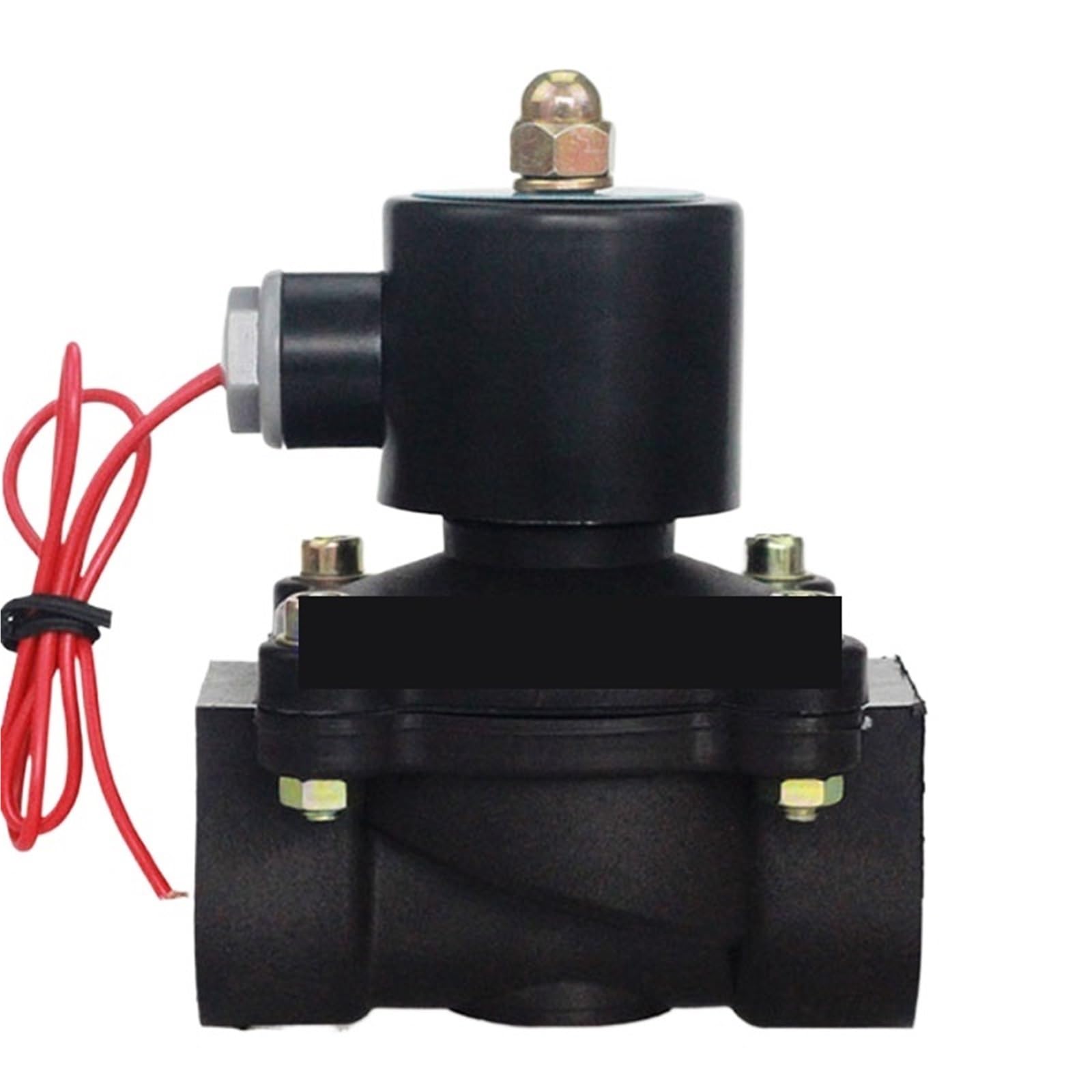 2 Way Plastic Solenoid Valve 1 inch 1-1/4" Normally Close(1-1/4",AC220V)