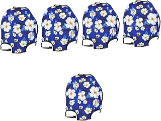 5Pcs Mala De Bagagem Lugagge Capas De Bagagem Laváveis Underseater Mala De Transporte De Bagagem Mala De Viagem Capa Protetora De Bagagem Para Mala Spandex Máscara De Segurança
