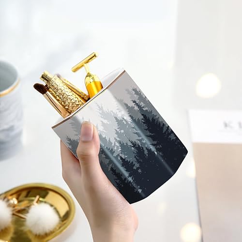 Vista 61 de WAVEYU - Portalápices bonito para escritorio, decoración de escritorio para niñas y mujeres Flor negra