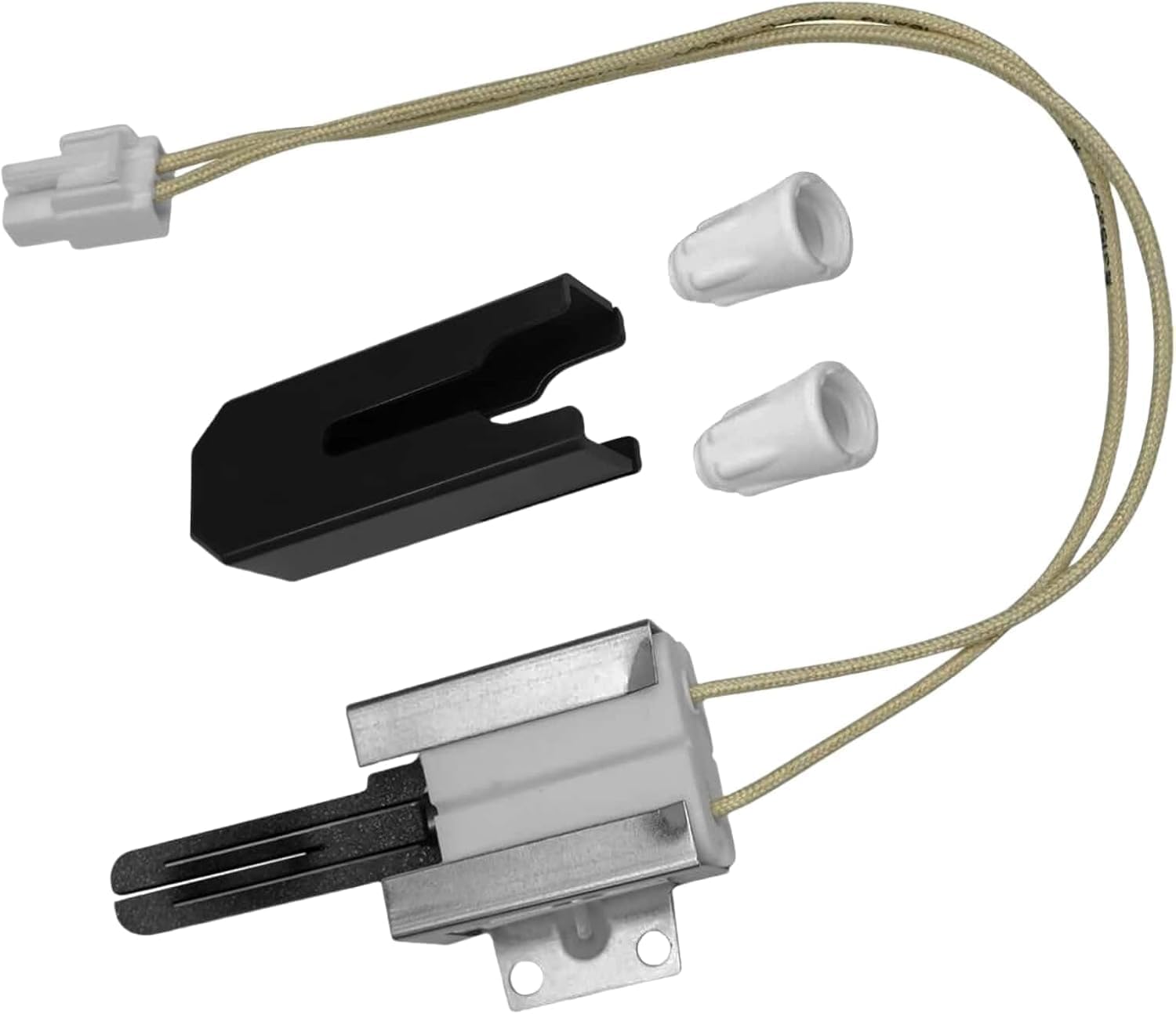 Replacement MEE61841401 Gas Range Oven Igniter Fits L-G (LRG, LSS, LDG, LSG, LTG) Gas Range, Replaces MEE61841401 MEE61841403 MEE63084901 Range Oven Burner Ignitor (Flat Style Ignitor)