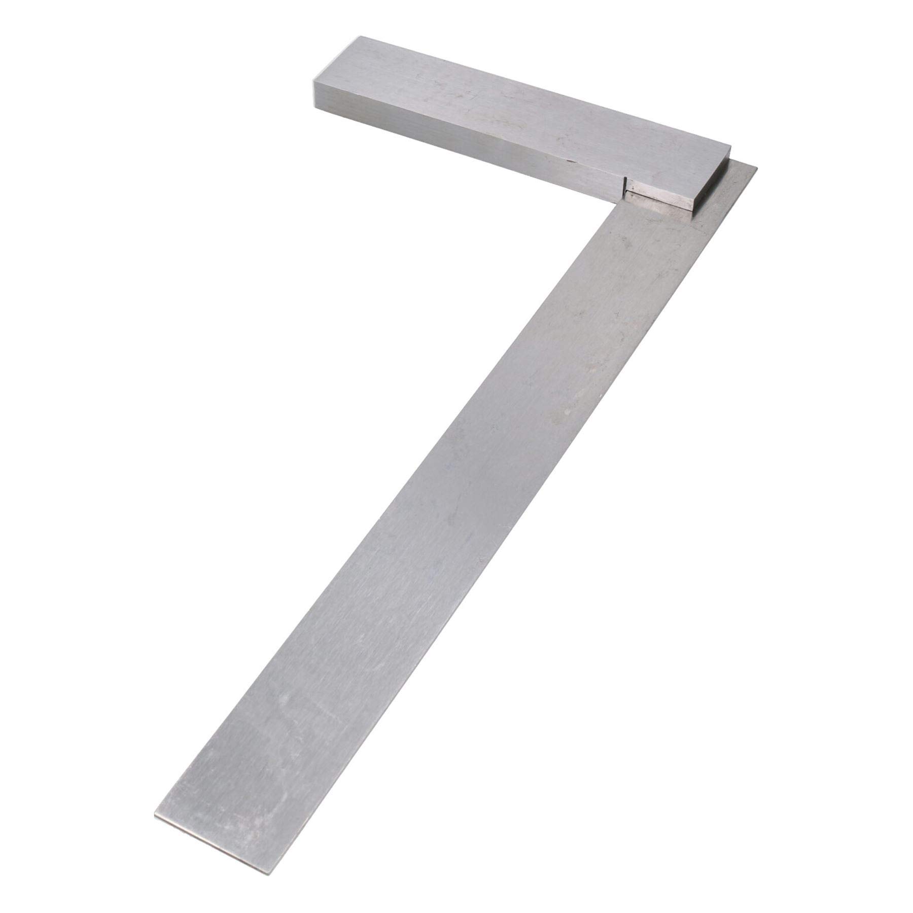 Ab Tools Silver 12” 300Mm Engineer Tri Set Square Right Angle Straight Edge Stainless Steel