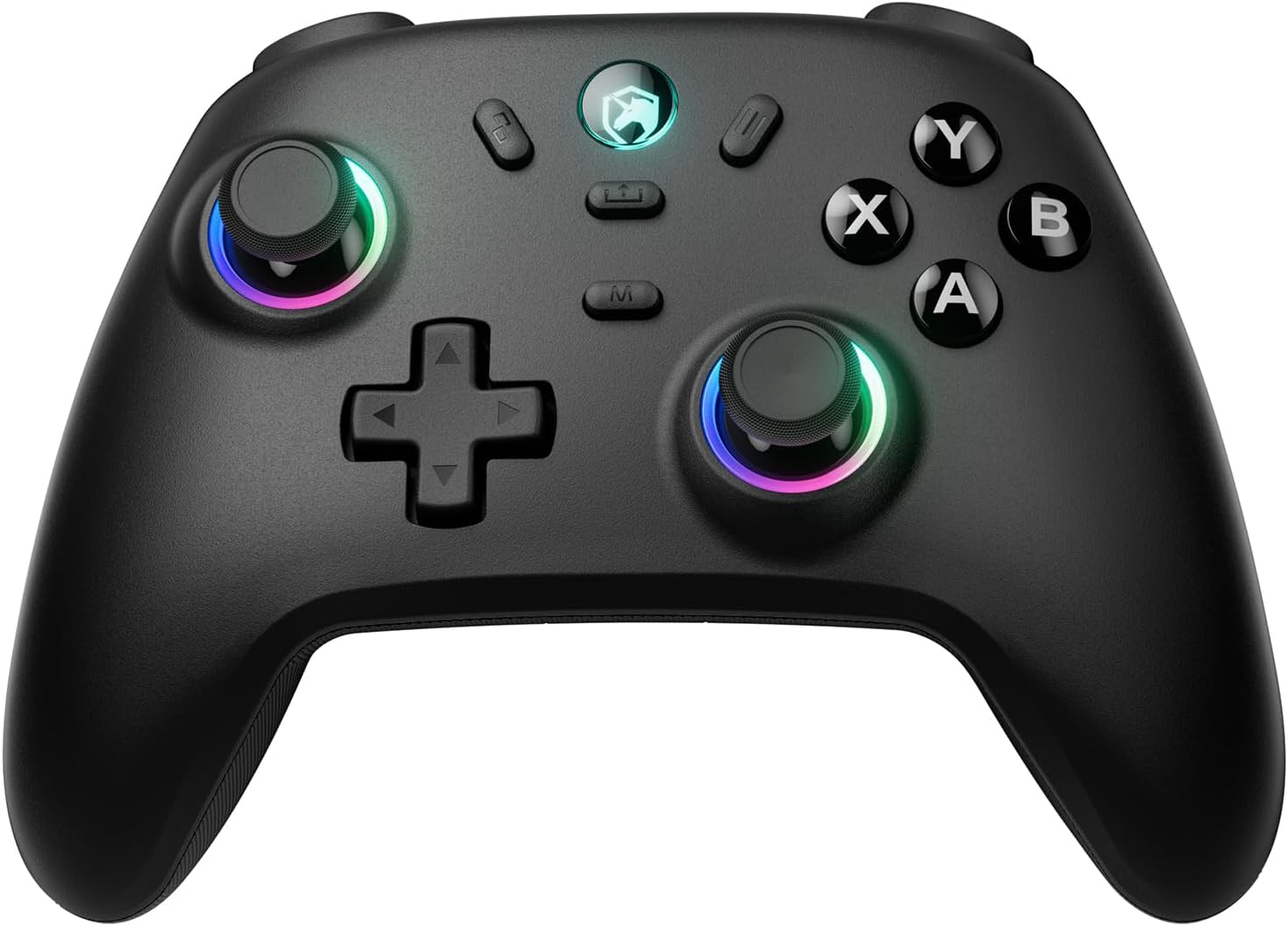 ECHTPower Wireless PC Gaming Controller - Hall Effect Joystick, 2.4G & Wired 1000Hz Polling Rate, 800mAh Battery, Adjustable Turbo/Vibration - for PC/Switch/iOS/Android