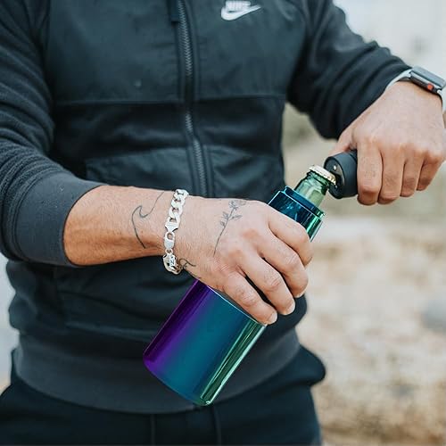 Miniatura 64 de Asobu Frosty Beer 2 Go Enfriador de botellas y latas de cerveza de acero inoxidable de doble pared con aislamiento al vacío y destapador de cerveza