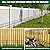 10 Panels Animal Barrier Fence, 14ft(L) x 13in(H) No Dig Garden Fence for Dog Rabbit, Rustproof Anti Digging Barrier, Garden Edging Border Ground Defense for Outdoor, Yard, Patio