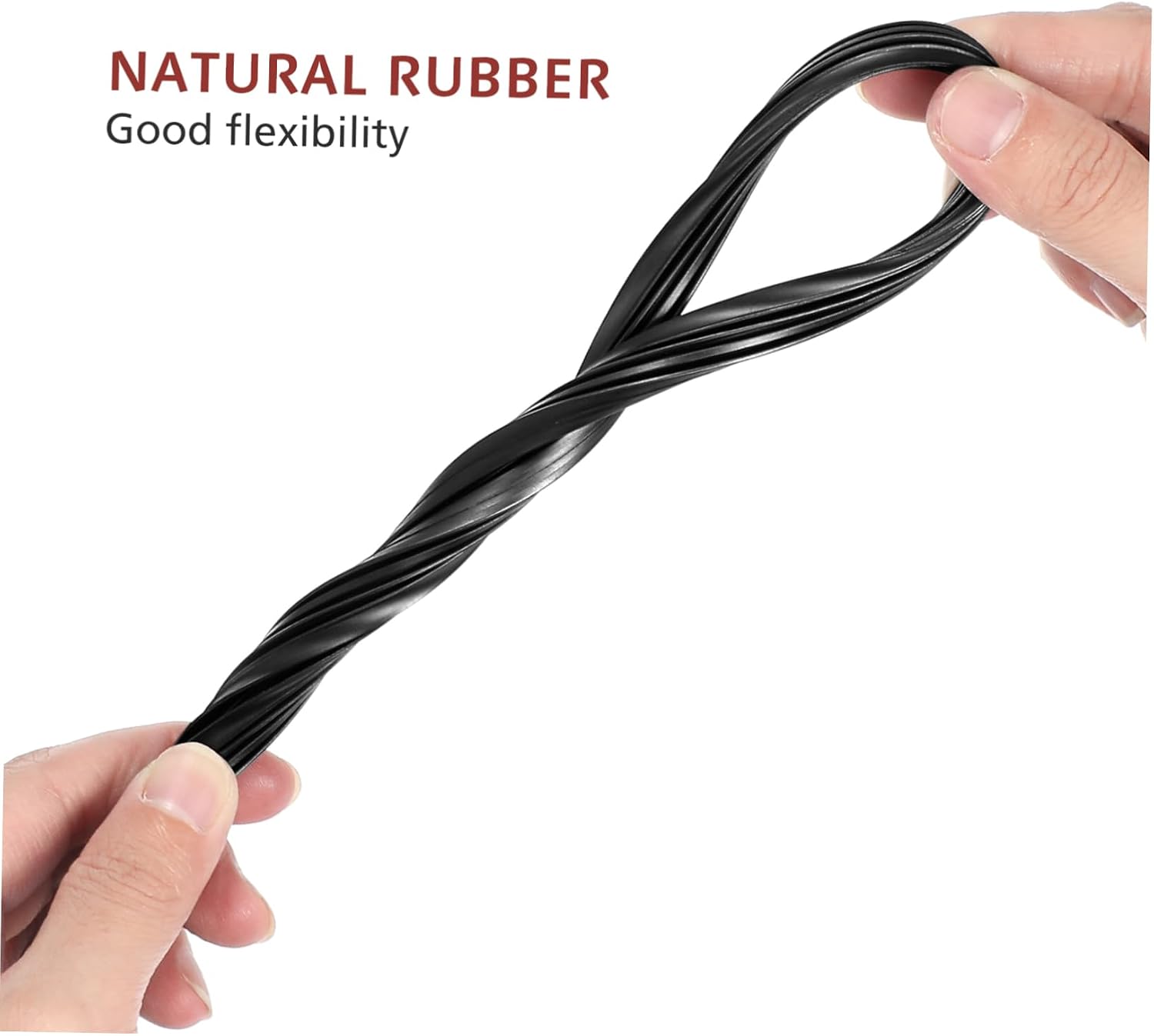 2pcs Auto Car Wiper Rubber Strips Durable Black Windscreen Wiper Replacement Easy Install Fits Vehicles for Windshield Maintenance