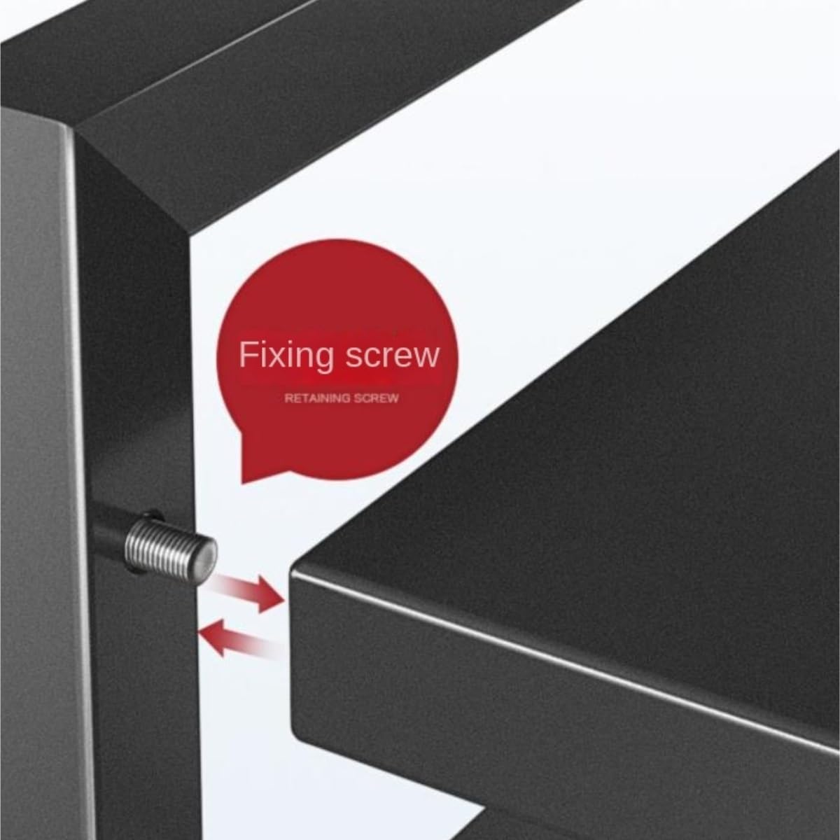 Scaffale da Cucina, Staffa di Stoccaggio for Fornello Riso da Appoggio Tavolo for Forno Domestico A Scomparsa for A Microonde Design Moderno(79cm)
