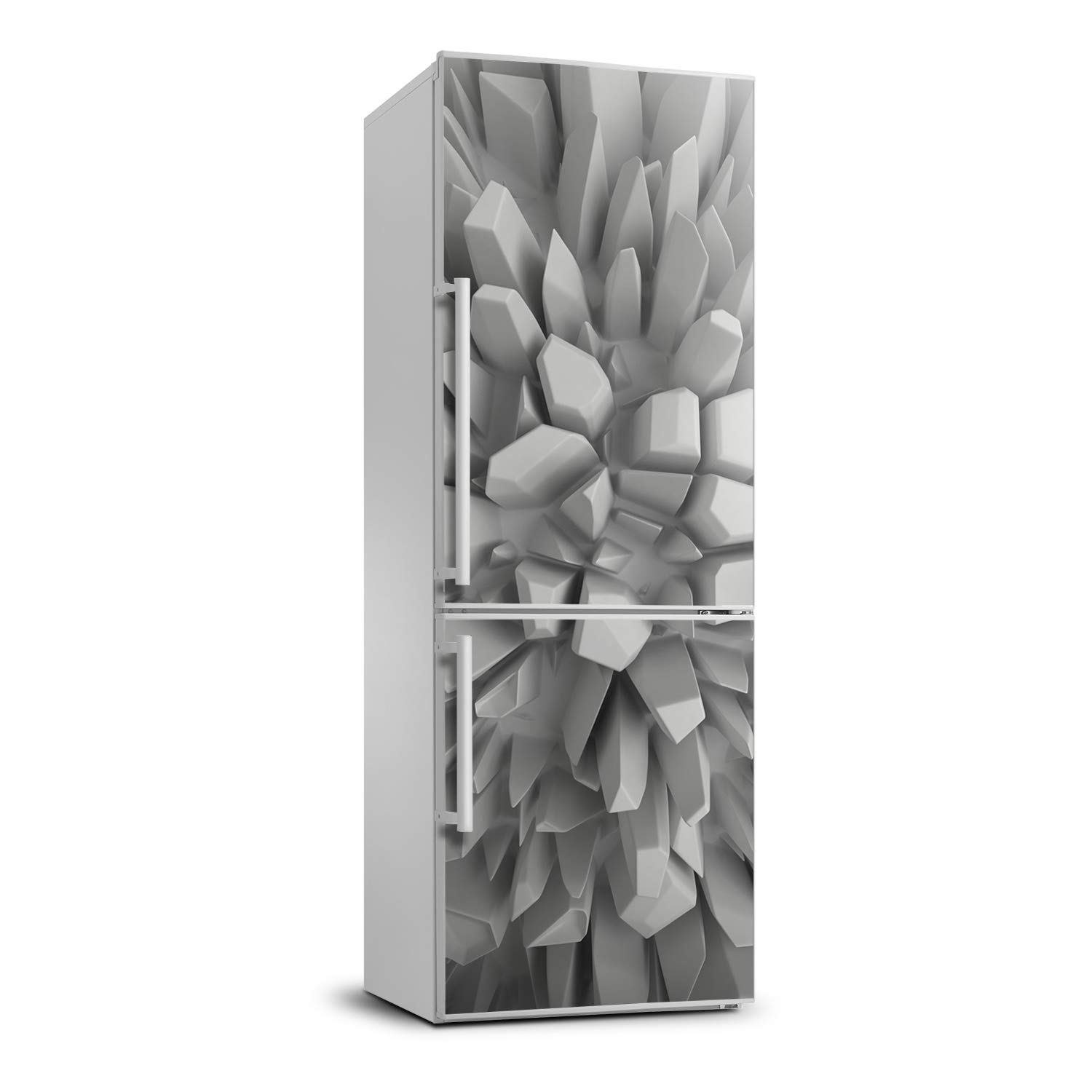 Pegatinas para refrigerador Tulup abstracción 3D que transforman el ambiente de tu salón y cocina