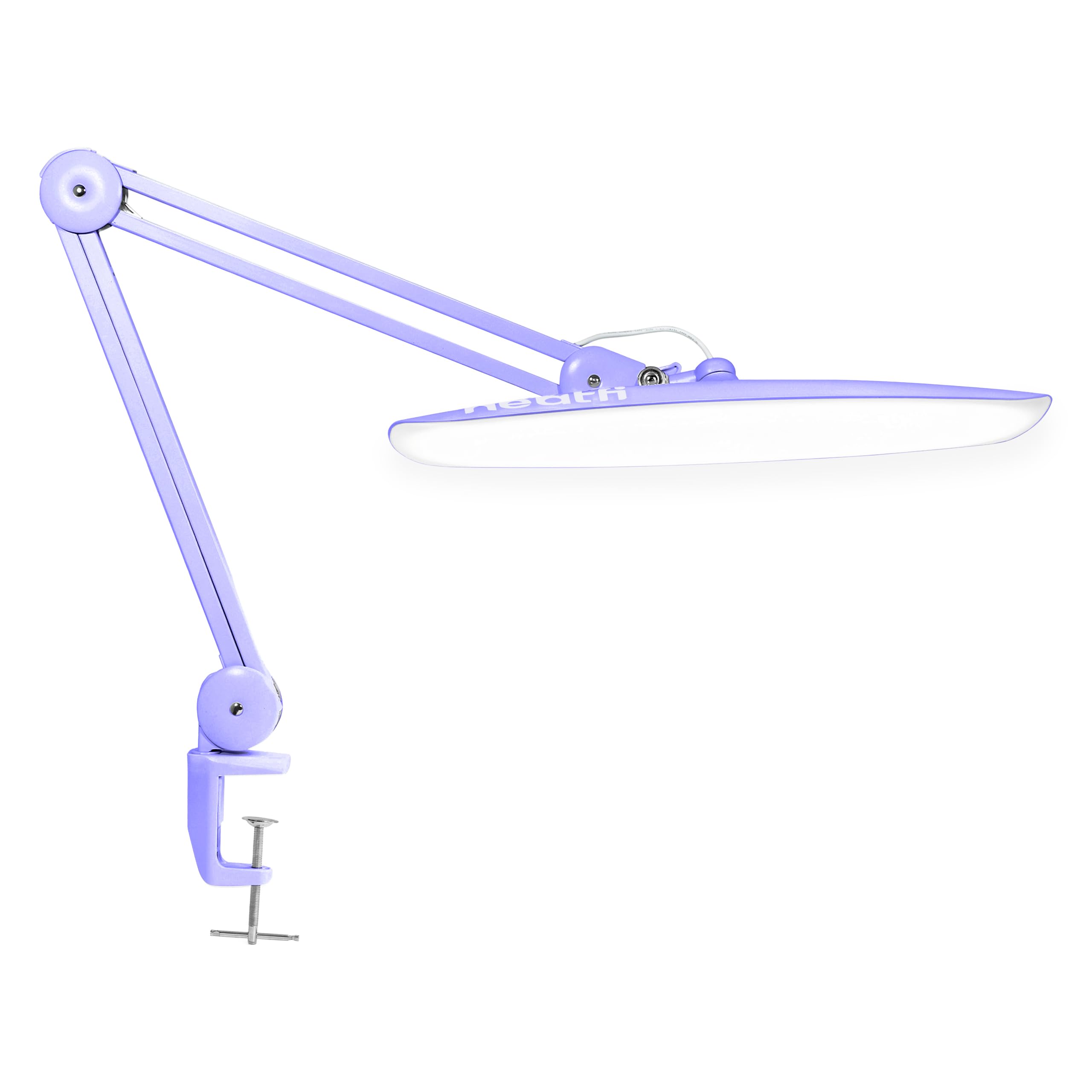 Neatfi LED Desk Lamp, 2200 Lumens, 24W, 20-Inch Wide Head (Lavender)