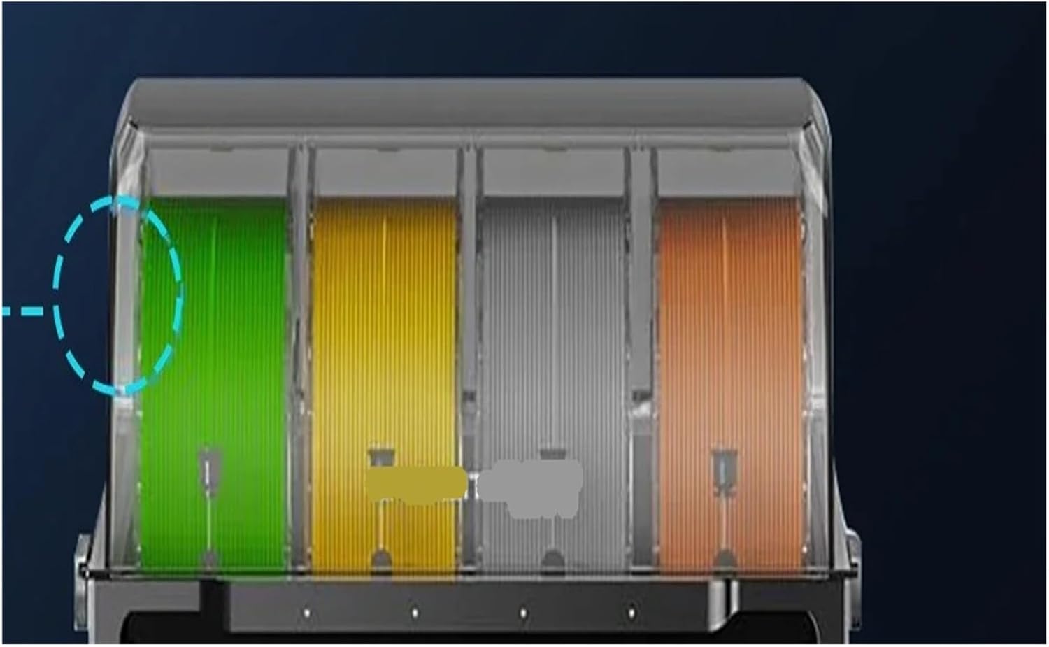 Compatible for Creality Hyper PLA RFID Filament Built-in Chip 1.75mm 1KG Speed Printing Tags 3D， Compatible for K2 Plus Combo(Red)