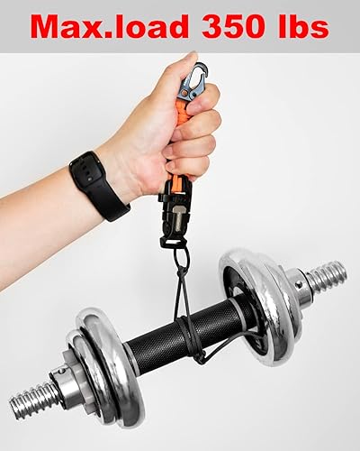 Miniatura 3 de Survival Keychain Fire Starter wFlint Striker Paracord Whistle Keyring for Hiking Camping Fishing Hunting