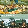 Flemoon 3 Pack Outdoor Extension Cord Safety Cover with Waterproof Seal, Weatherproof Electrical Connection Box for Outdoor Outlets, Plugs, Sockets, Holiday Decorations, Power Tools, Fountains, Green
