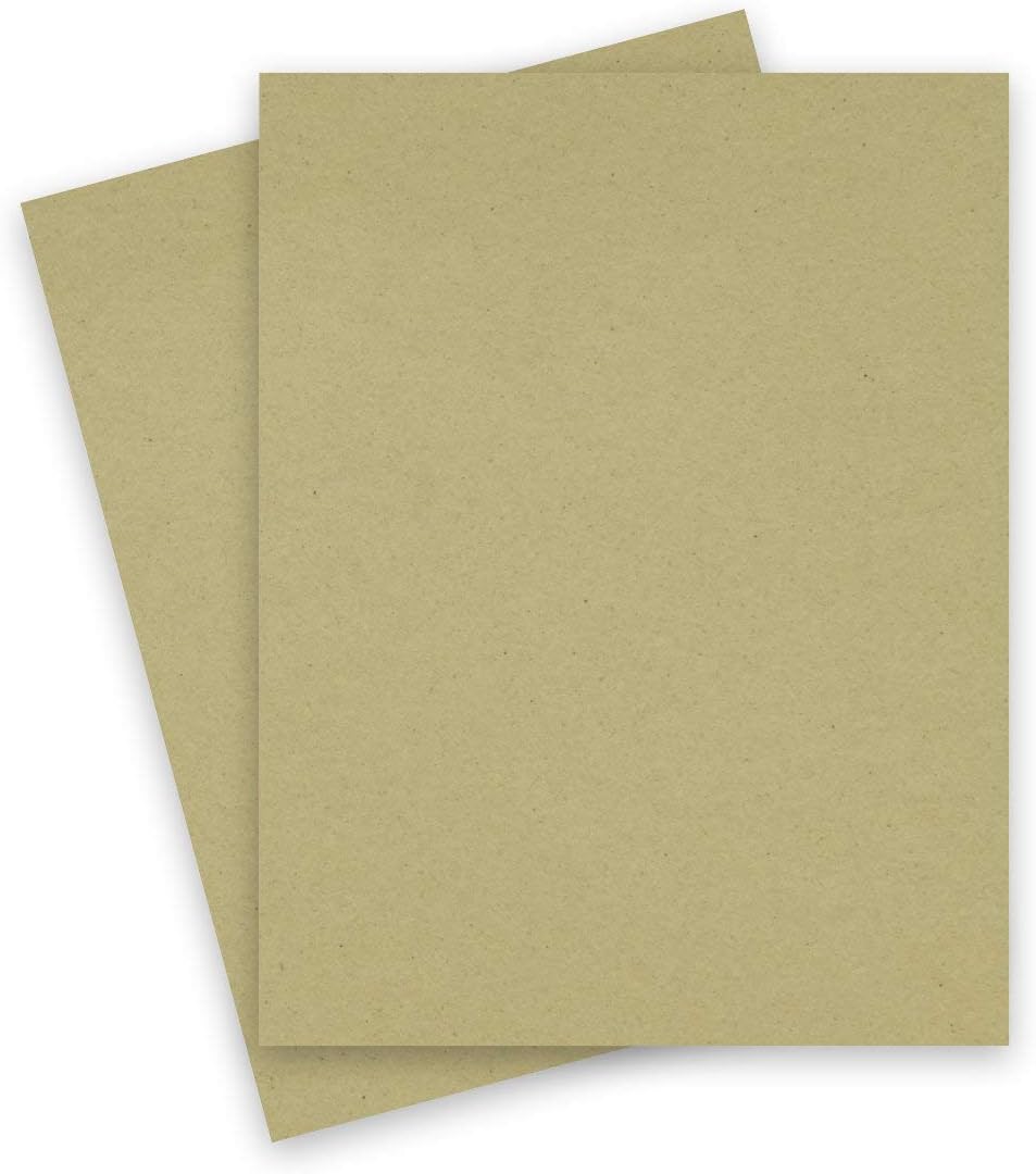Crush Olive - 8.5X11 (Letter) Paper - 81lb Text (120gsm) - 500 PK