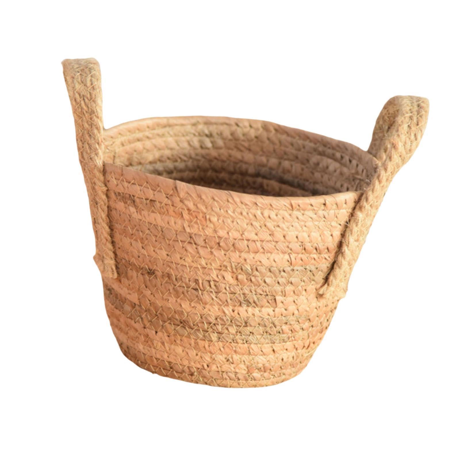 Panier tressé corde panier de stockage petit format pour rangement intérieur