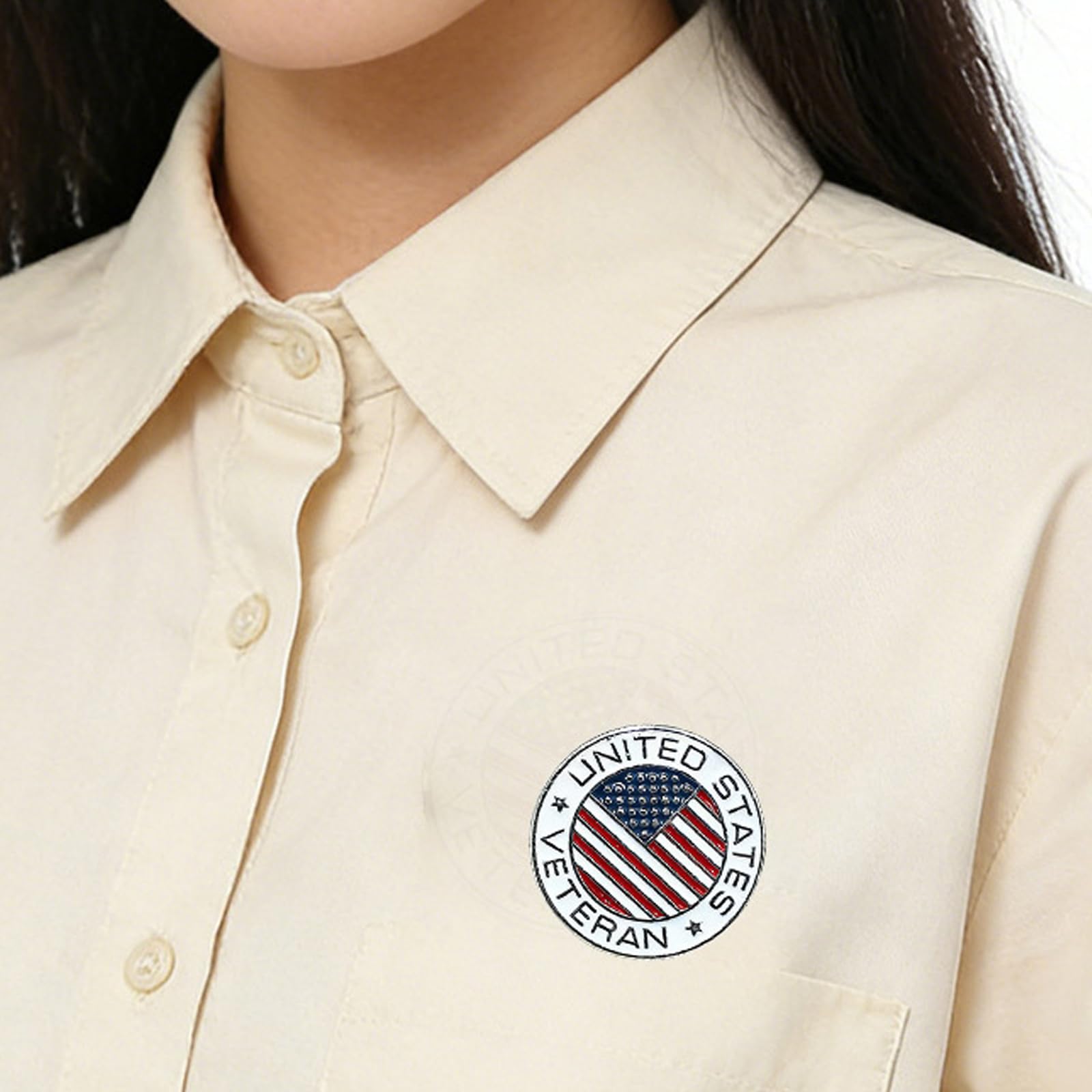 Patriotisches Schmuckset aus rostfreier Legierung mit traditionellen Flaggendesigns, ideal Verschenken und zur Personalisierung der Unabhängigkeitstag Sammlung