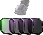 NEEWER ND/PL Filter Set Compatible with Insta360 ACE PRO, 4 Pack ND8/PL ND16/PL ND32/PL ND64/PL Action Camera Accessories CPL Polarizing and ND Filter 2 in 1, Neutral Density and Polarizer Filter Kit