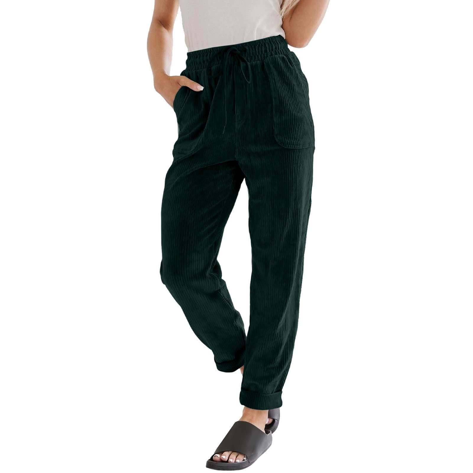 Duxyoz Pantalon De Survêtement Pour Fille Avec Poches – Décontracté, Couleur Unie, Taille élastique, Coupe Ample, Confortable, Pantalon De Jogging D'école 5 à 15 Ans, B Beige., 11-12 Ans