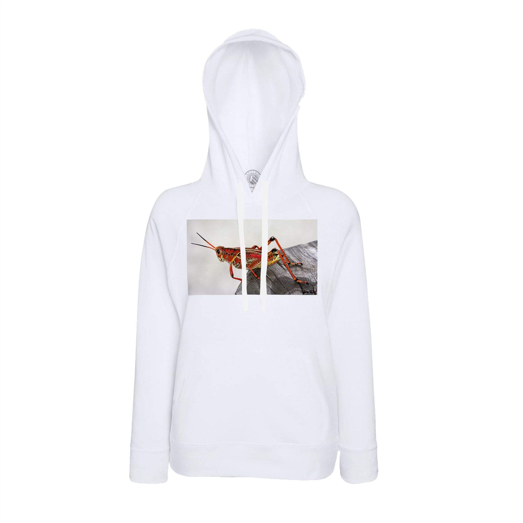 Sweat à capuche sauterelle rouge pull original pour rompre avec la mode banale - 2