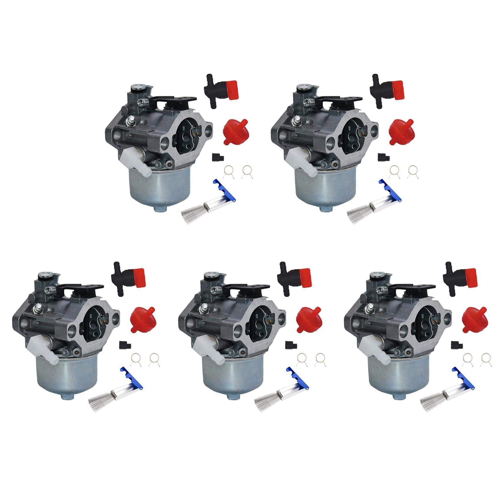 5X Carburetor Kit for 699831 694941 Lawn Mower 499158