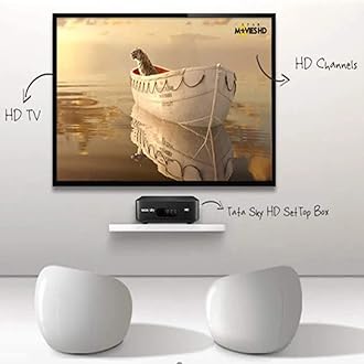 Tata Sky HD Set-Top Box with 1 Month FTA (Free to Air) Plan
