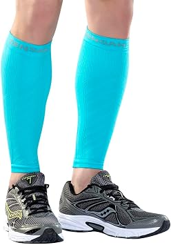 Zensah Running Leg Compression Sleeves - Shin Splint ، Calf Compression Sleve Men and Women
