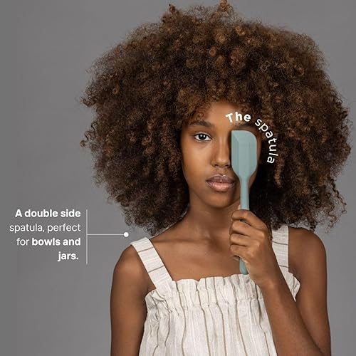 Miniatura 3 de Tampoco Real Kids - Juego de cocina y hornear Herramientas de cocina Montessori para cocinar de verdad con utensilios de silicona aptos para