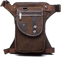 Vista 10 de Lona táctica militar cintura paquete bolsa al aire libre gota pierna bolsa cintura riñonera paquetes táctico pierna bolsa bolsa bolsa muslo bolsa