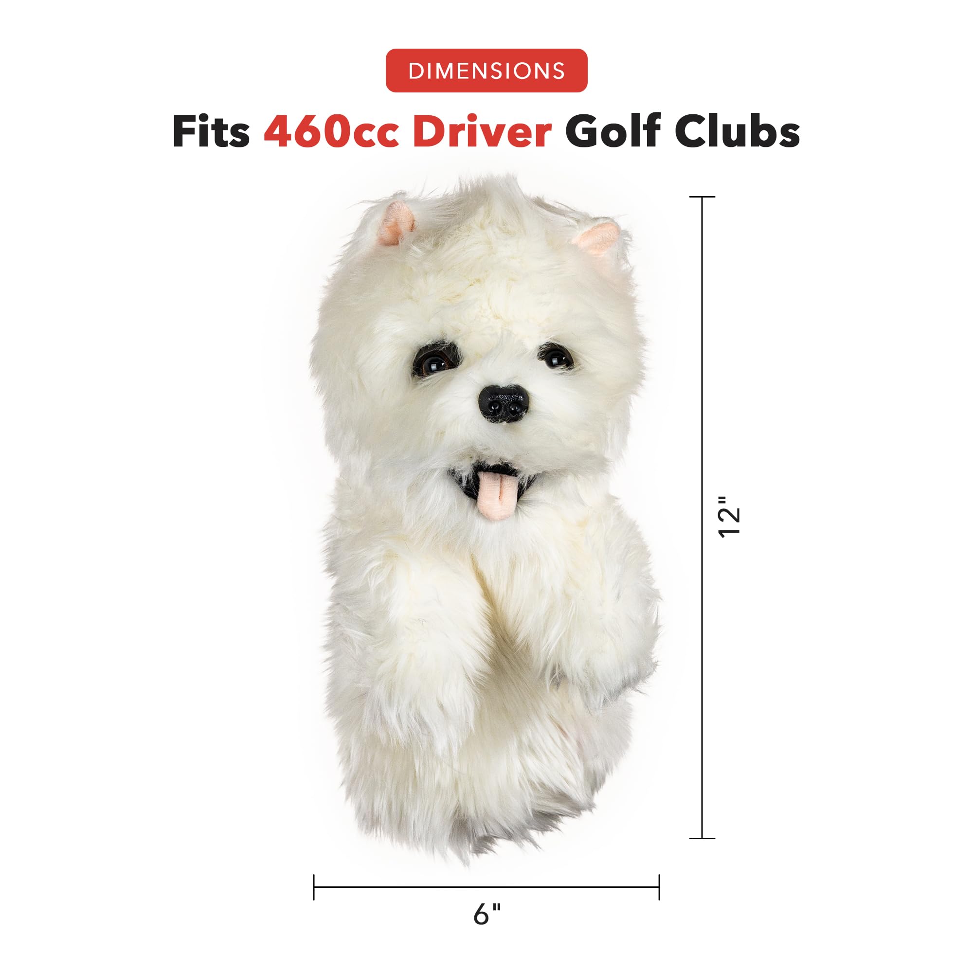 Daphne's Westie - Funda Creativa para Palos de Golf