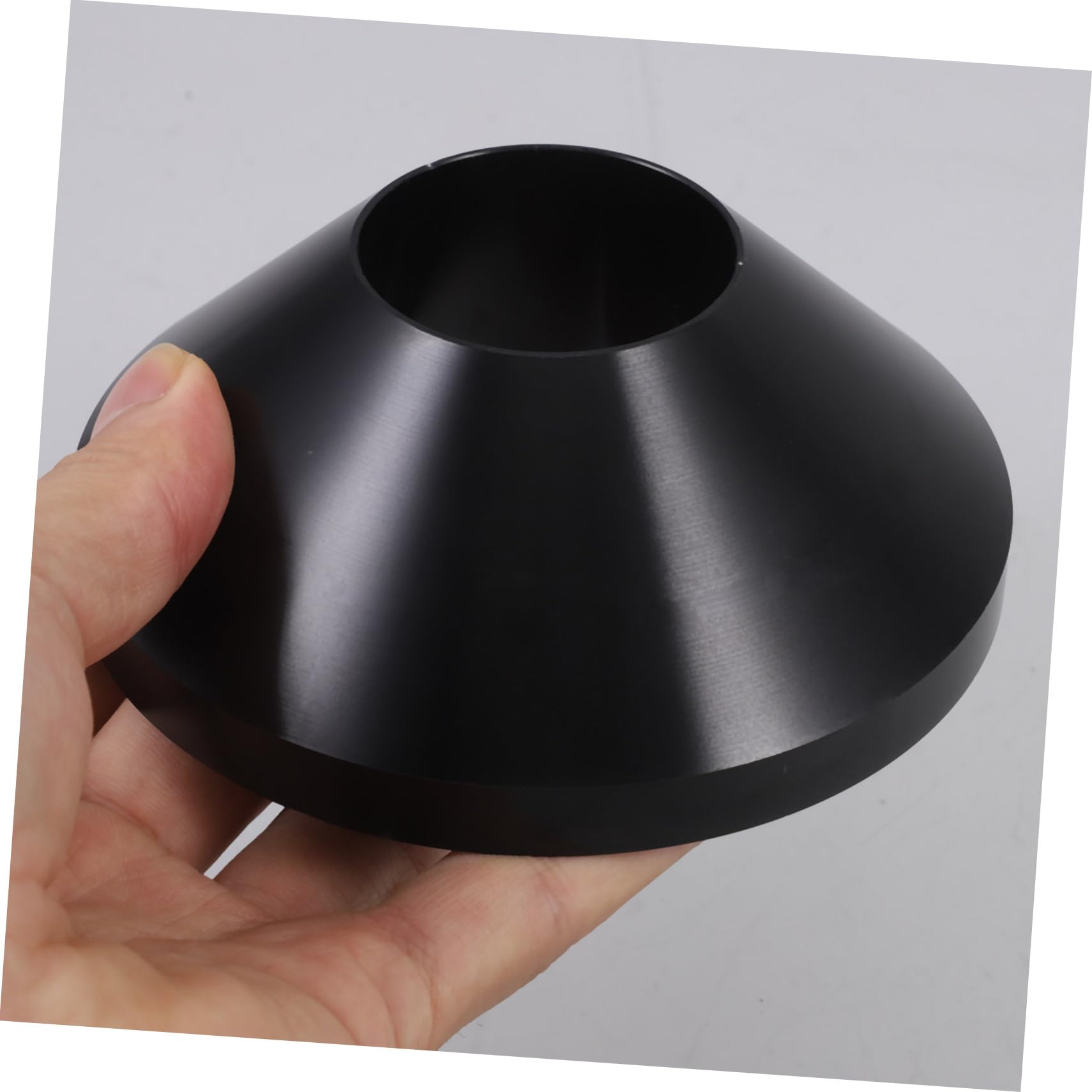 Cono Centrador de Rueda para Cambiador Manual, Aleación de Aluminio, Negro