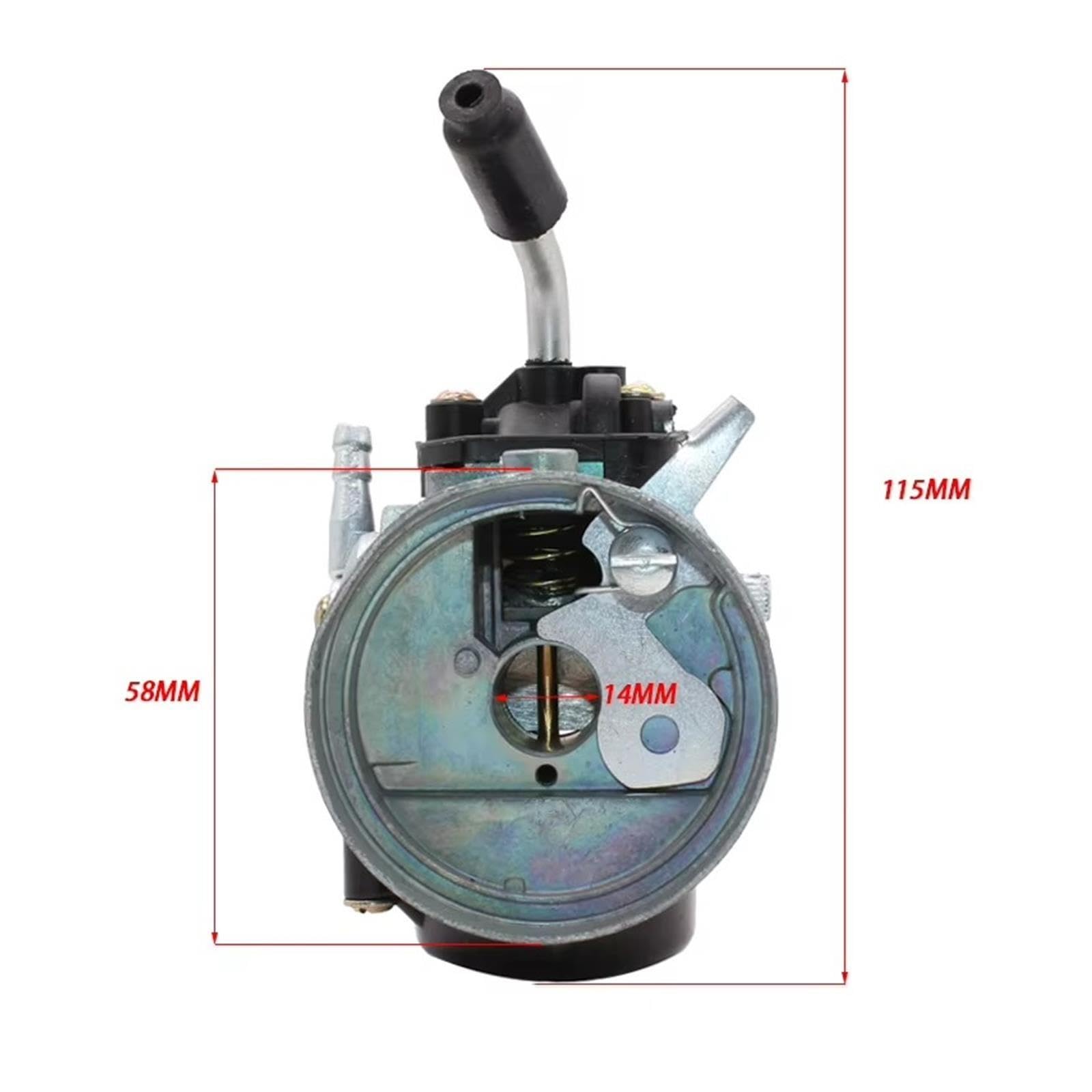 Kit De Carburador Para 19 Mm 37Cc Carburador Refrigerado Agua