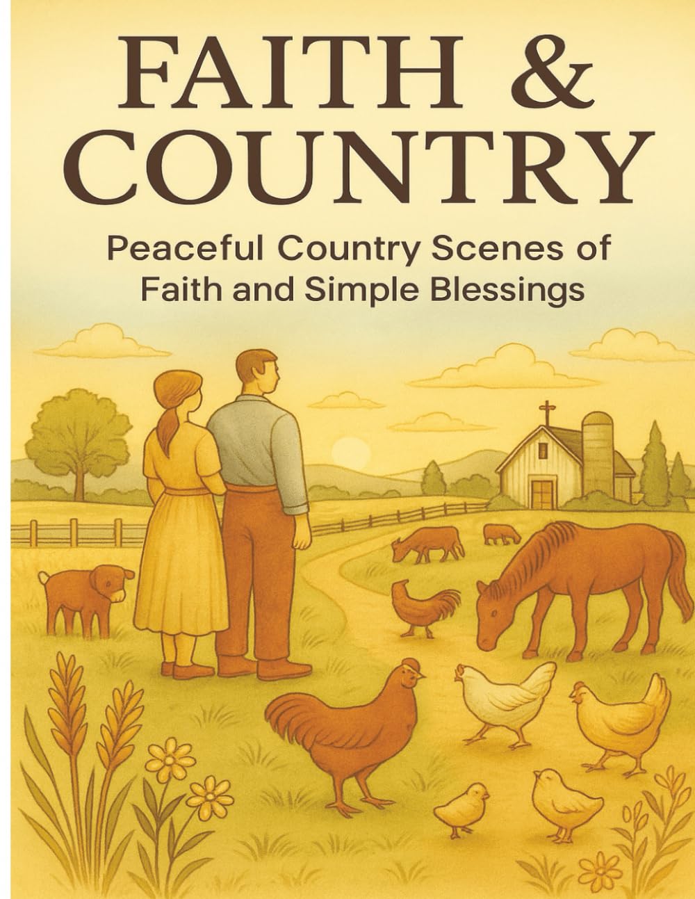 Faith & Country: Peaceful Country Scenes of Faith and Simple Blessings (Peaceful Faith & Country Collection)