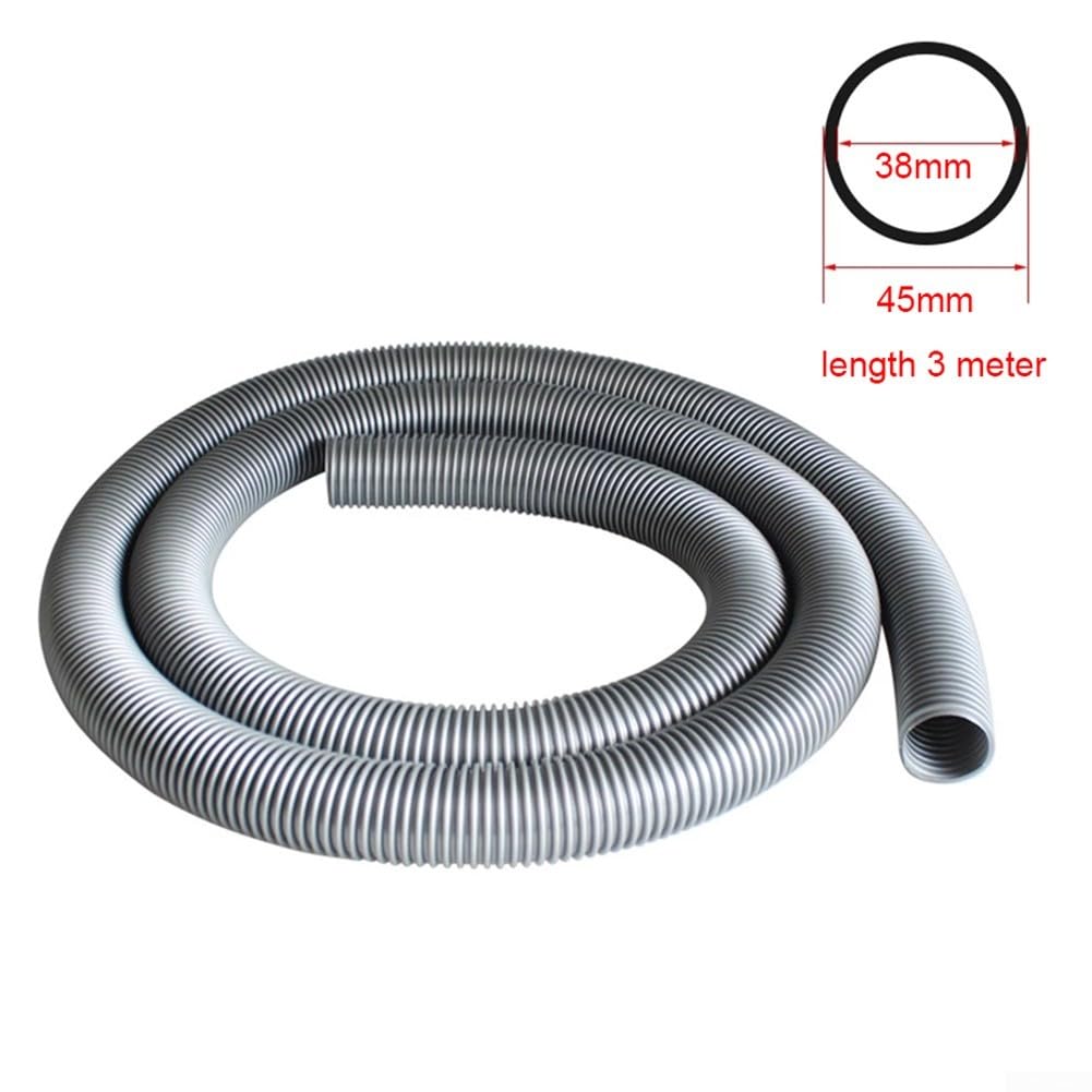 Manguera flexible para aspiradora PATIKIL EVA, manguera de recogida de polvo gris, para aspiradora industrial