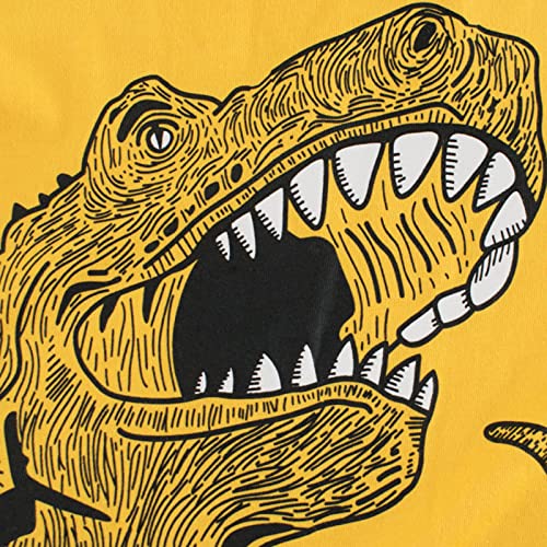 Camiseta infantil infantil meninos meninas dinossauro manga curta gola redonda camisetas roupas para