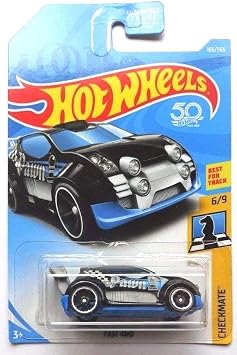 Hot Wheels 2018 50th Anniversary Checkmate Fast 4WD Pawn 166/365, Black