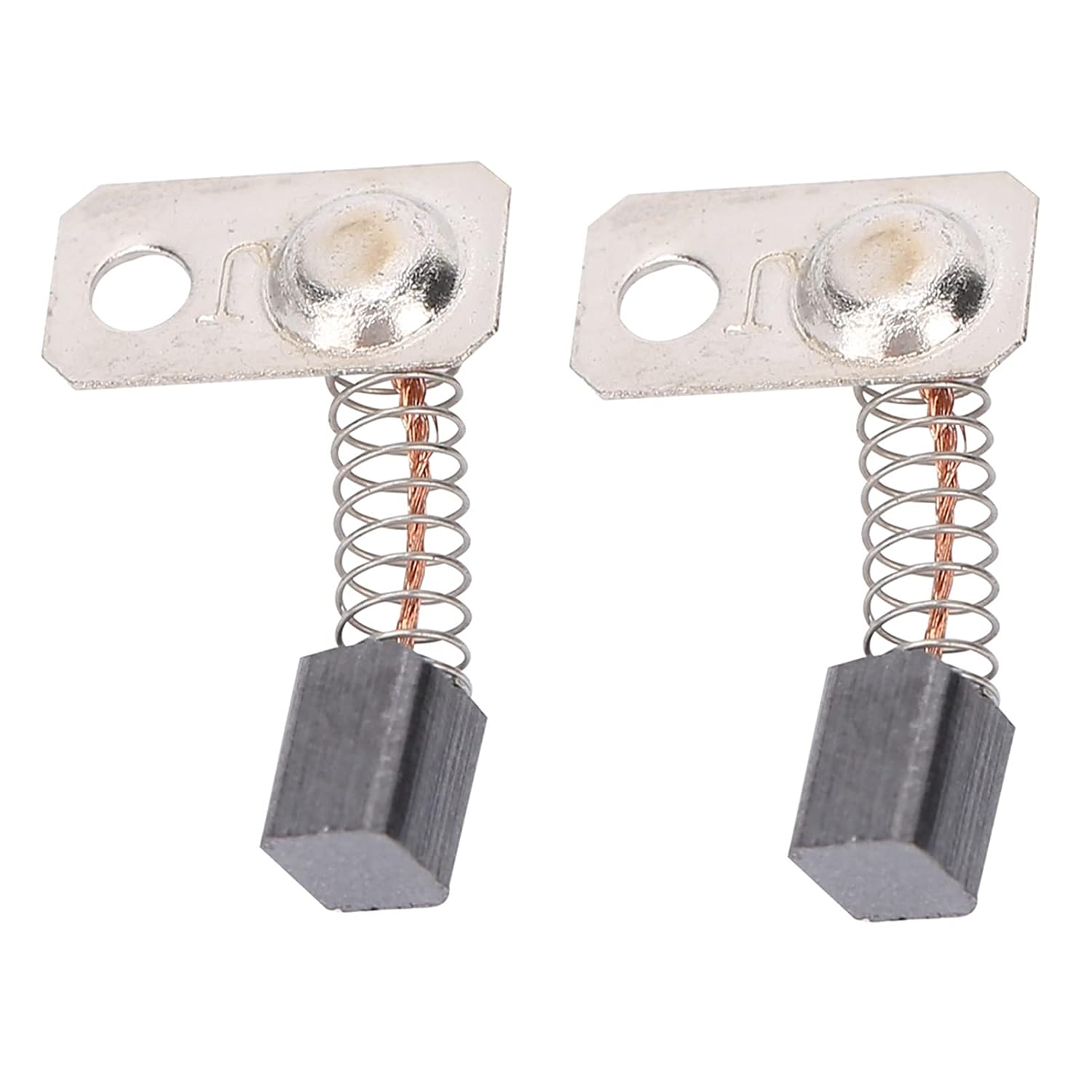 Nail Drill Handpiece Carbon Brush Replacement – 2pcs High-Quality Carbon Steel Brushes for Electric Manicure Machines, Essential for Optimal Performance