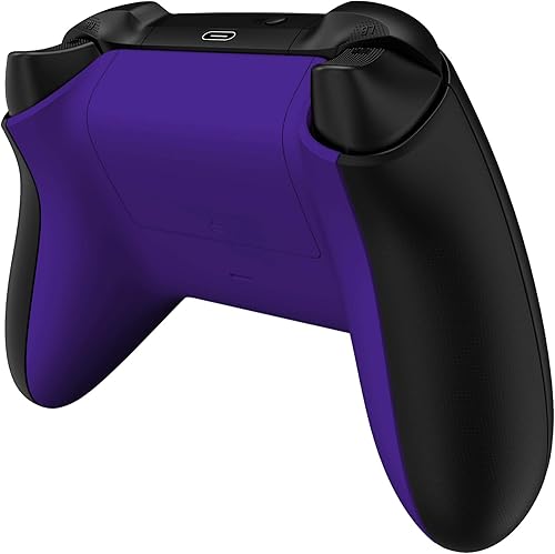 Miniatura 6 de eXtremeRate Carcasa trasera personalizada para controlador inalámbrico Xbox Core, cubierta de batería de repuesto púrpura y carcasa inferior para