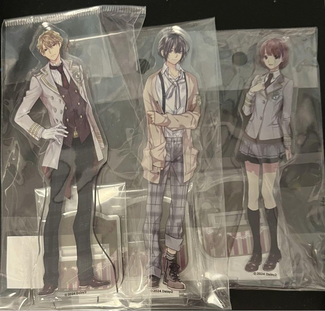 Amazon.co.jp: 絶対階級学園 アクリルスタンド 鷹峯陸 五十嵐ハル 藤枝