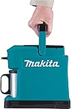 Makita DCM501Z Li-Ion Cordless Coffee Maker, Batteries and Charger Not Included, Blue, 10.8 V to 18 V - 7