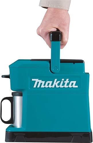 Makita DCM501Z Li-Ion Cordless Coffee Maker, Batteries and Charger Not Included, Blue, 10.8 V to 18 V - 7
