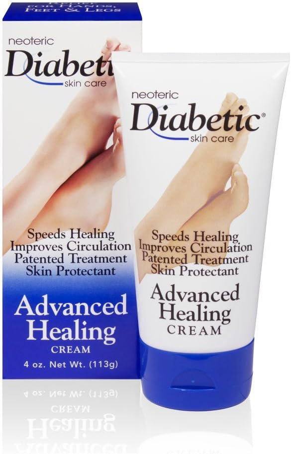 Neoteric Diabetic Skin Care Advanced Healing Cream - 4 oz, Pack of 3
