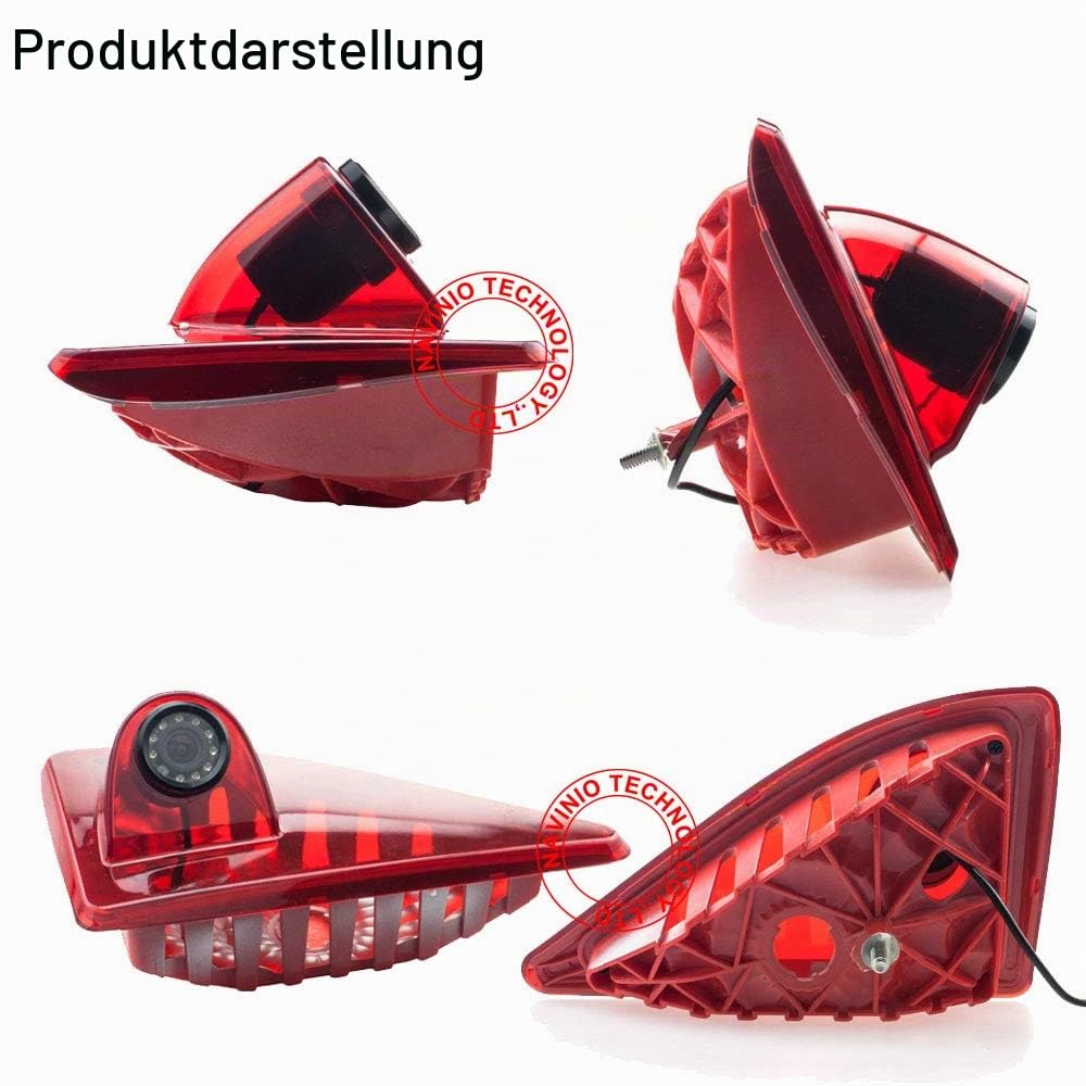 Auto Dritte Dach Oben Halterung Bremslicht Kamera Bremslicht Rückfahrkamera für Opel/Vauxhall Movano ab 2010 Renault Master ab 2010 Nissan NV400 ab 2010