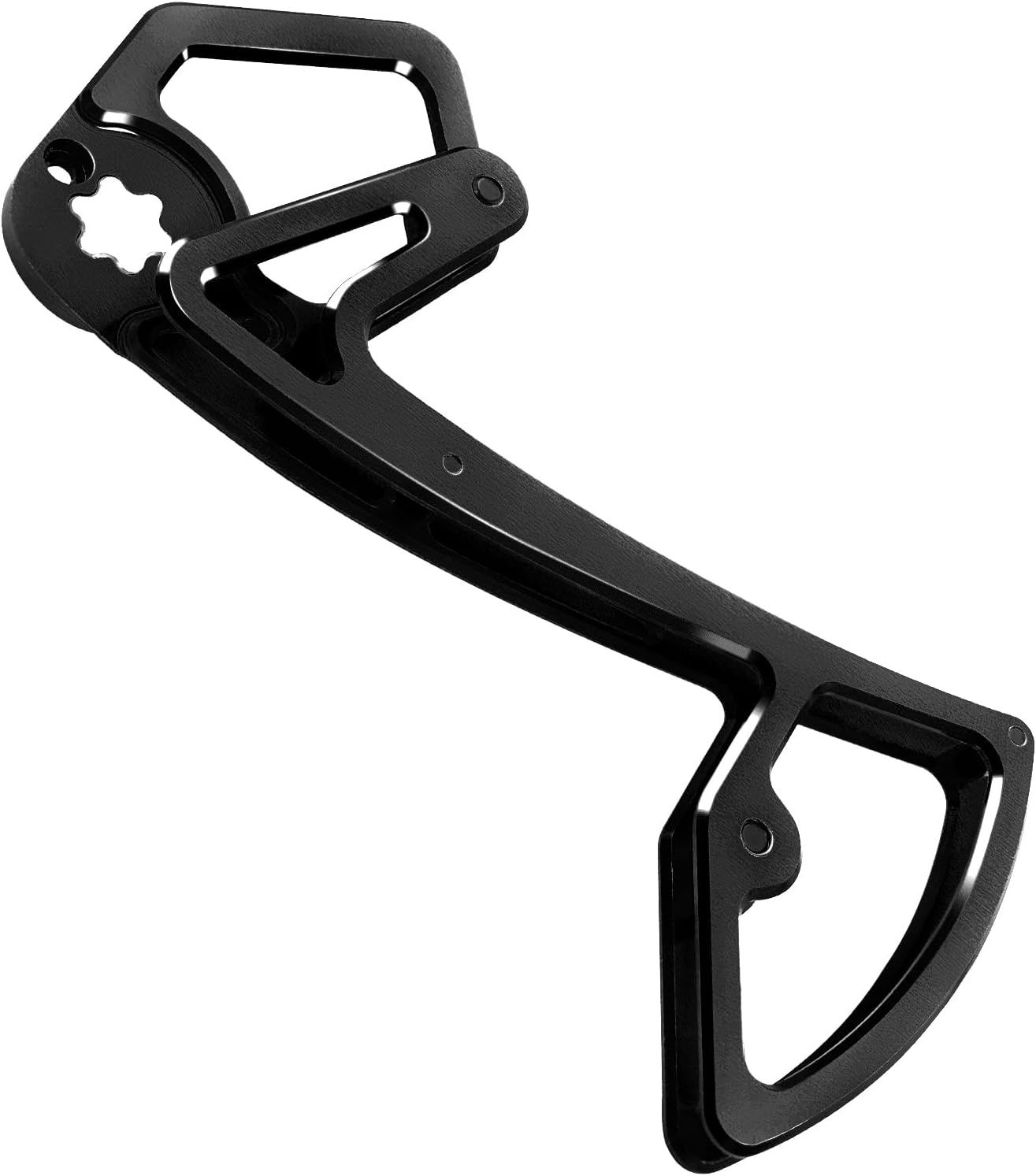 Rear Shift Guide Leg cage Guide Plate: Suitable for Garbaruk, Suitable for Shimano 12 Speed, XT、XTR、 SLX、M6100、7100、8100、9100、DEORE Bicycle Guide Plate