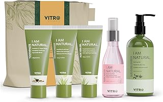 Sponsored Ad - Vitro MY BEAUTY BUNDLE Skin Care Gift Set For Men & Women | Combo of Toothpaste, Rose Water, Aloe Vera Gel,...