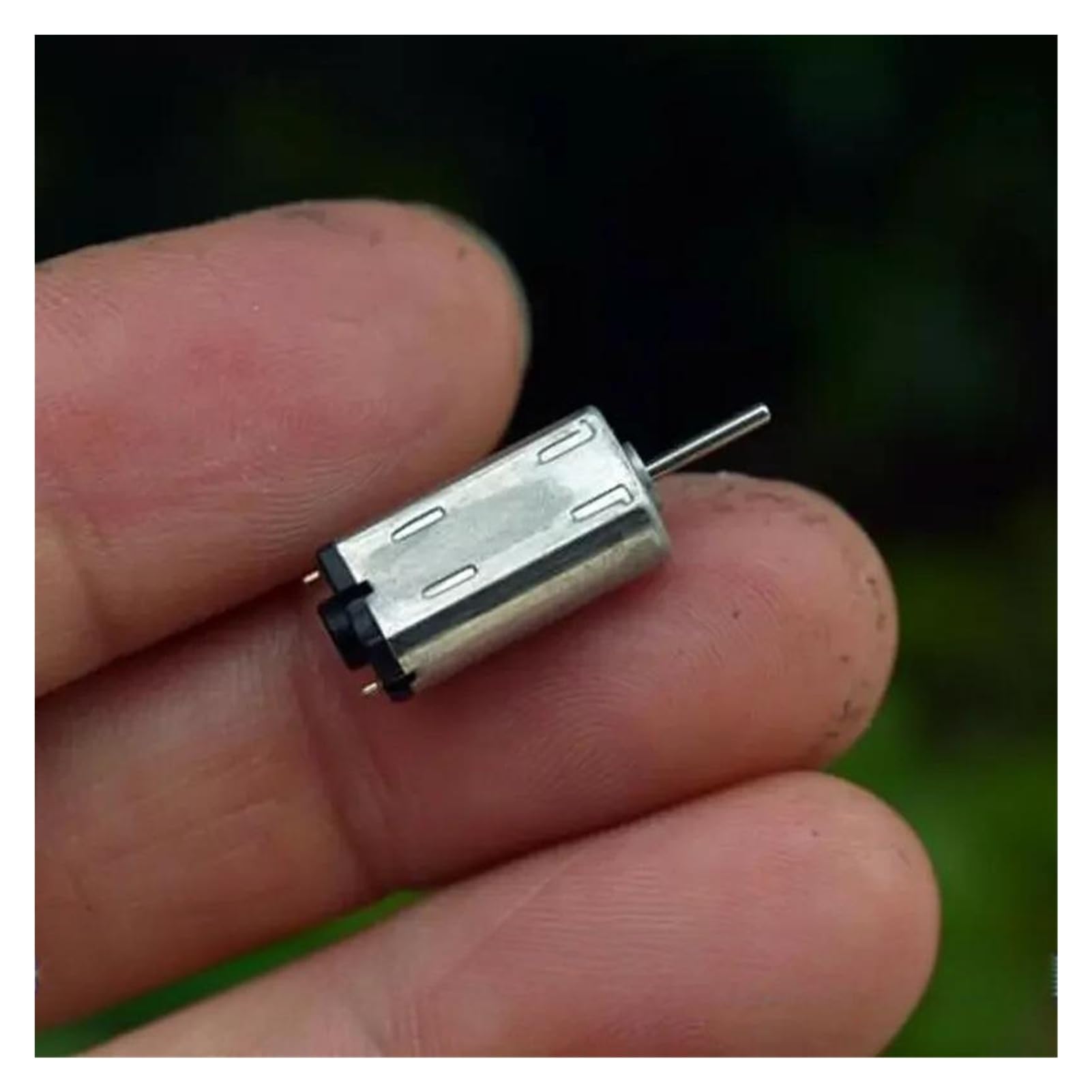 Motor eléctrico de CC 3 V-5 V alta velocidad, microimán diminuto 6 mm x 8 for modelos coches y barcos juguete, 10/50/100 unidades pieza de reparación(50pcs)
